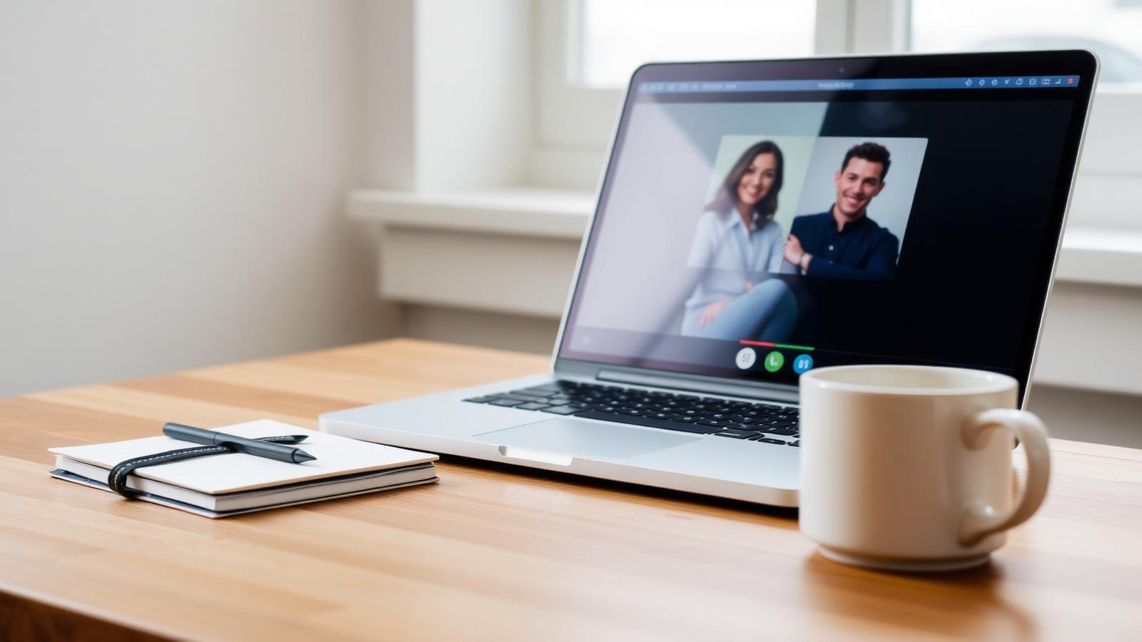 Clinician on a telehealth appointment
